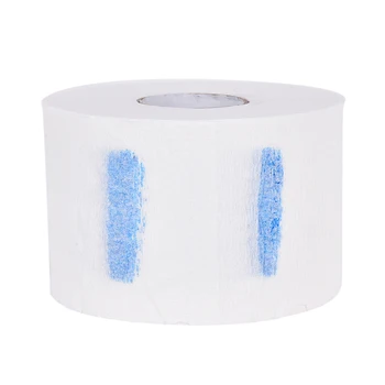 

1 Roll Paper Neck Ruffle Roll Paper Hair Cutting Salon Disposable Hairdressing Collar High Adhesion 10cm x 6.5cm