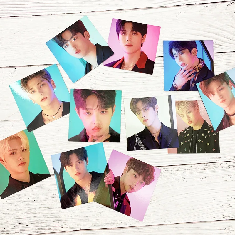 KPOP 11 шт., Фотокнига 101X1 Quantum Leap X1 Prime Show-con Flash LOMO Card Post Card KIM YOHAN LEE HANGYUL - Цвет: A