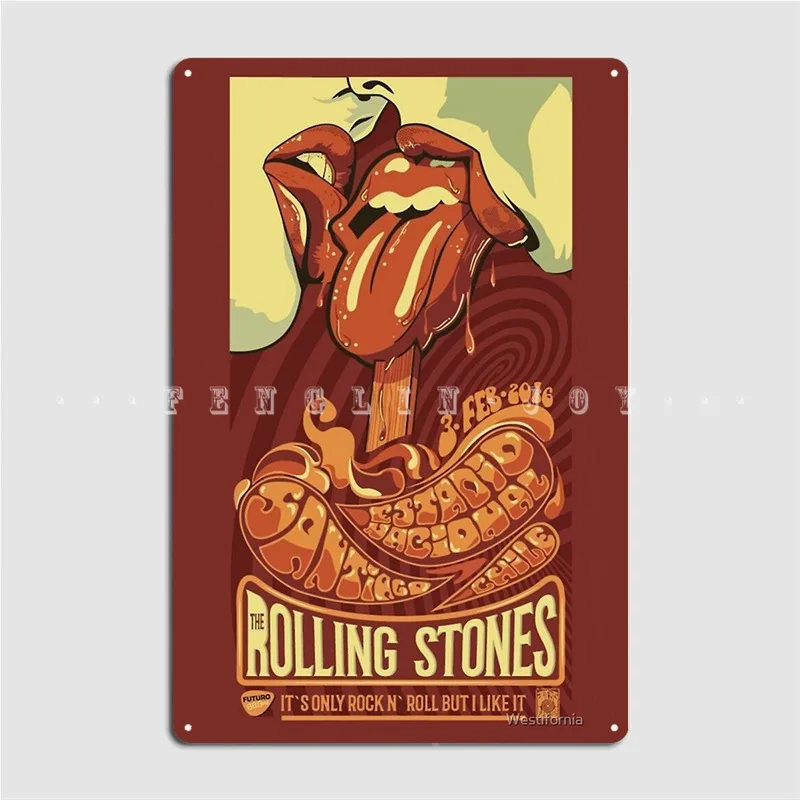 

Classic Rock Metal Sign Pub Wall Decor Custom Pub Garage Tin Sign Poster