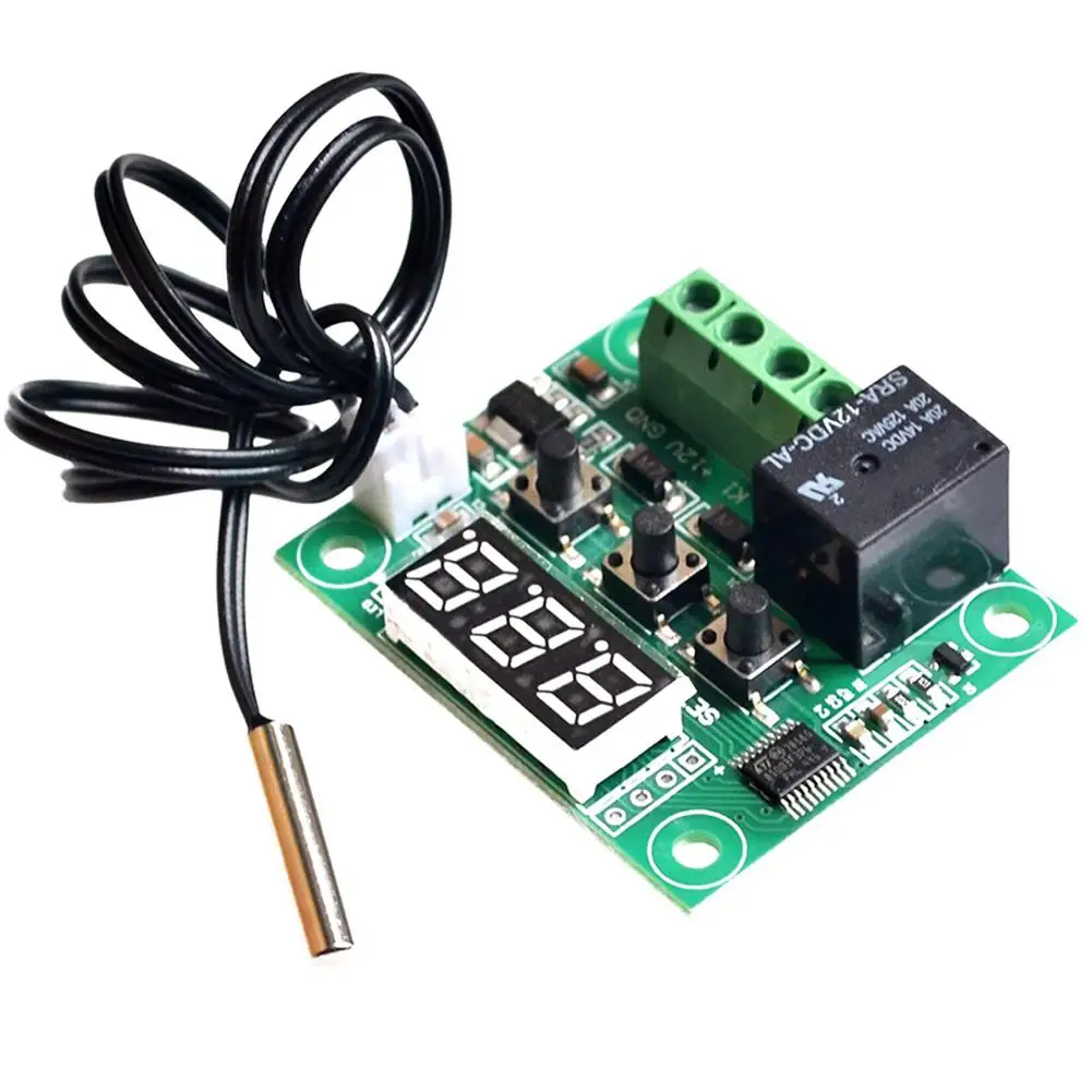 

New Arrival W1209 DC 12V LED Digital Tube Micro Temperature Control Switch NTC Sensor Module