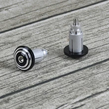 2 шт. 13,5-18 мм Ретро Мотоцикл Руль Ручка колпачок вилка слайдер руль из алюминиевого сплава ручка стержень слайдер