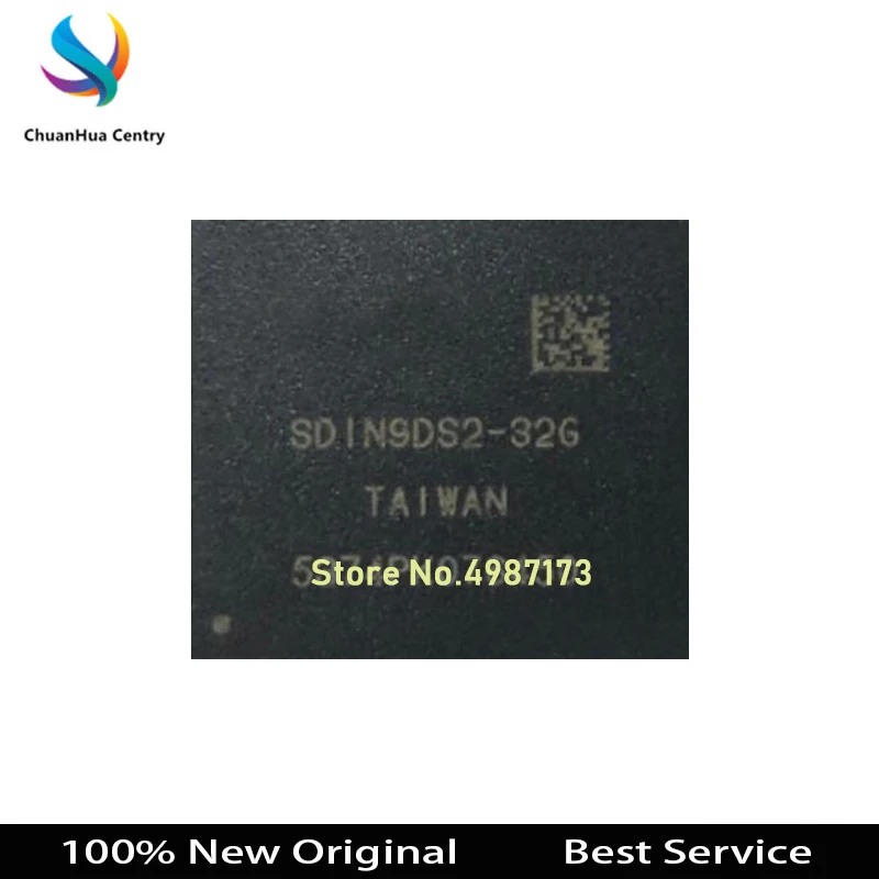  1 pcs SDIN9DS2-32G 153Ball EMMC 32GB New and Original In Stock