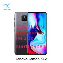 Lenovo Lemon K12 Smartphone 4GB RAM 64GB ROM 6.5inch 20:9 5000mAh Snapdragon 460 Octa Core 48MP Camera  OTG Mobile Phone