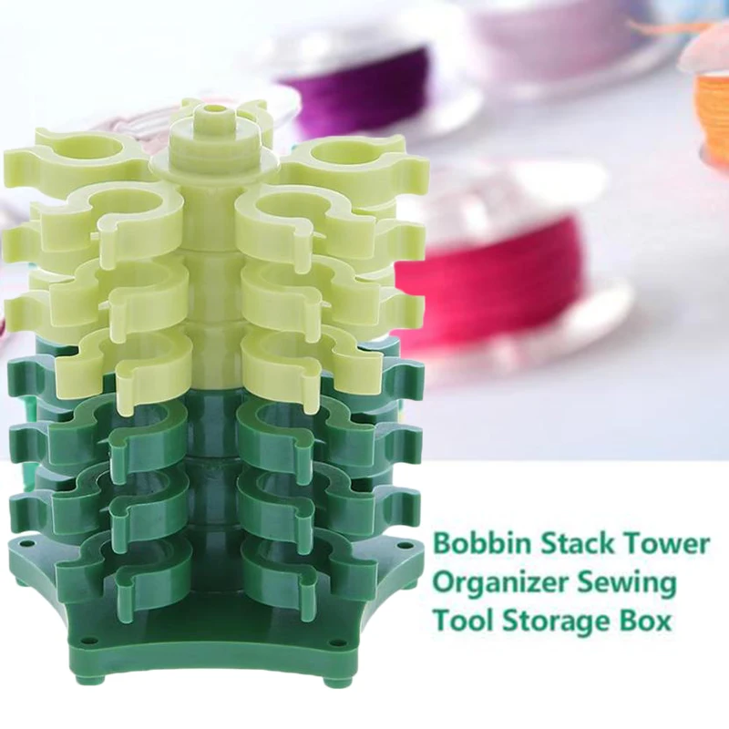 Держатель катушки Stack Tower Подставка-органайзер для швейной катушки