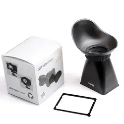 V5 4:3 SLR камера ЖК-видоискатель увеличительная крышка камера с ЖК-экраном увеличительный видоискатель солнцезащитный козырек