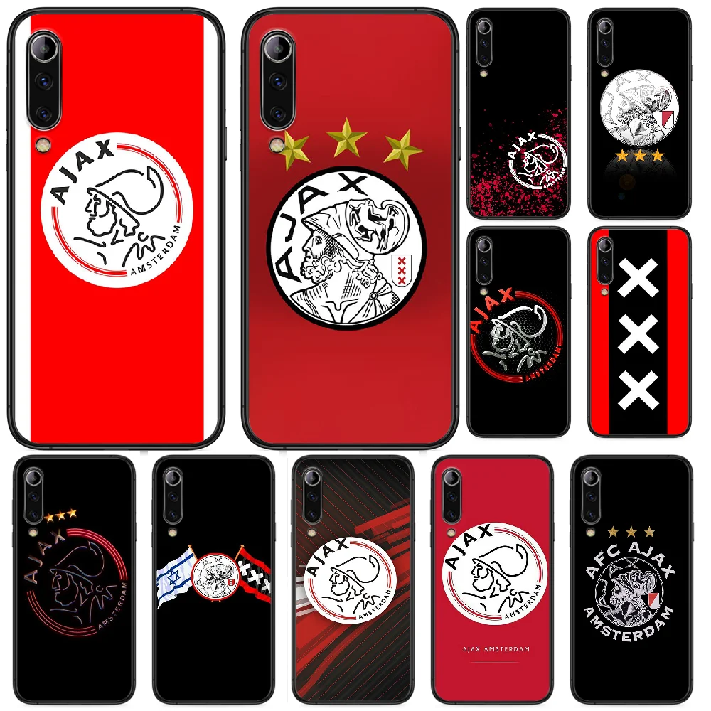 Ajax Team Hard Phone case For Xiaomi Mi 6 8 A1 Note3 A2 9 CC9 9T A3 MIX 2 2S 3 Lite SE Pro black waterproof soft cover luxury | Мобильные
