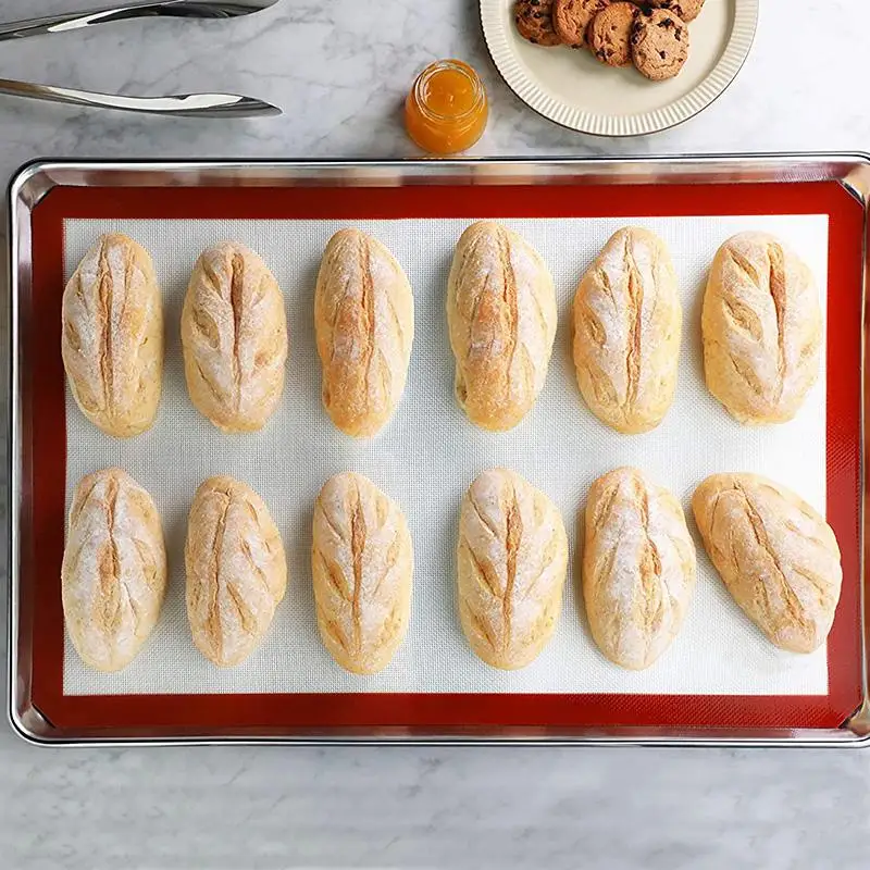 60/40/30cm Silicone Baking Mat Macaroon Cookie Pad Dough Rolling Mat Non-Stick Oven Sheet Liner Pastry Tools Kitchen Accessories