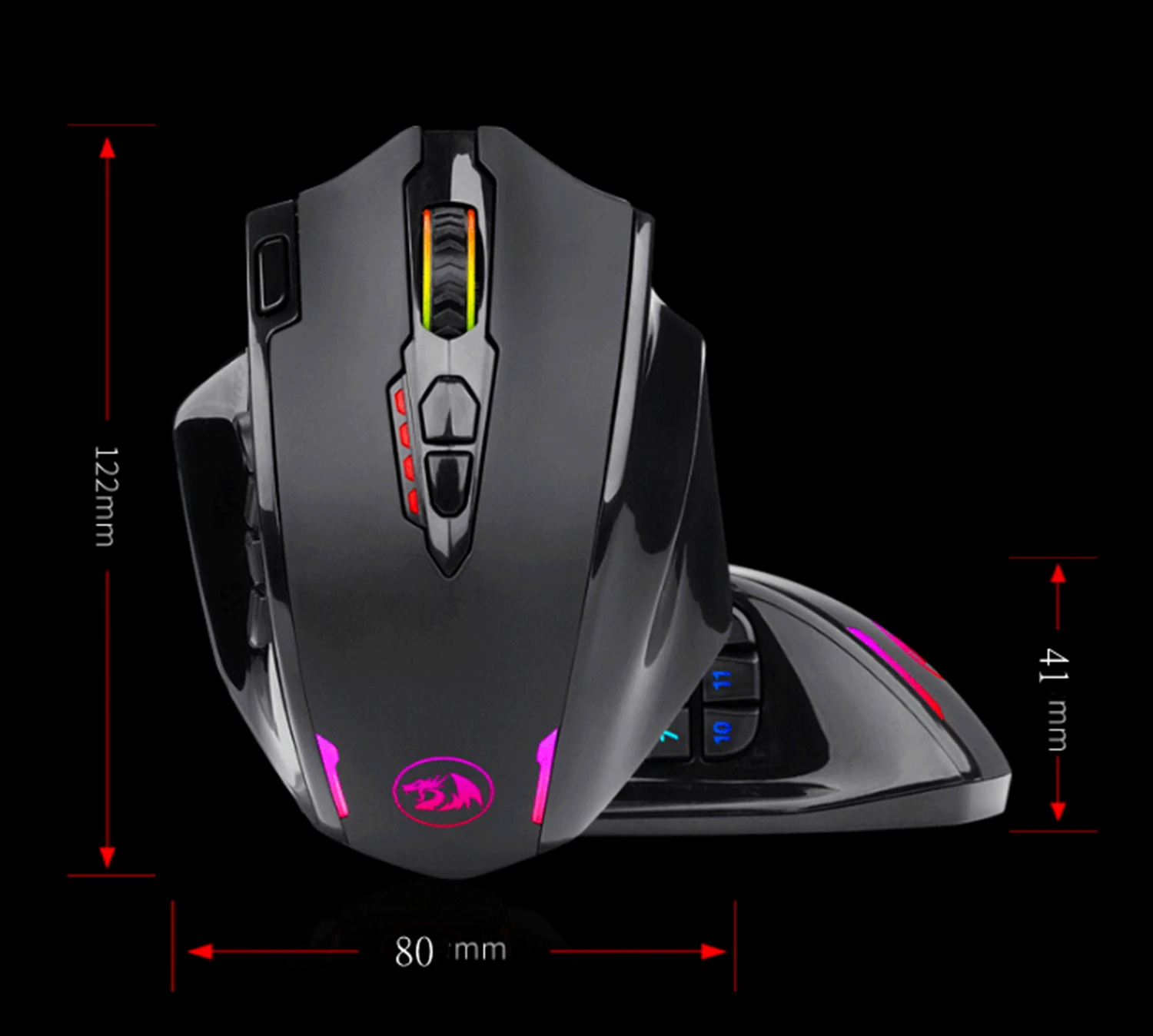 16000 dpi rgb gaming mouse com 16