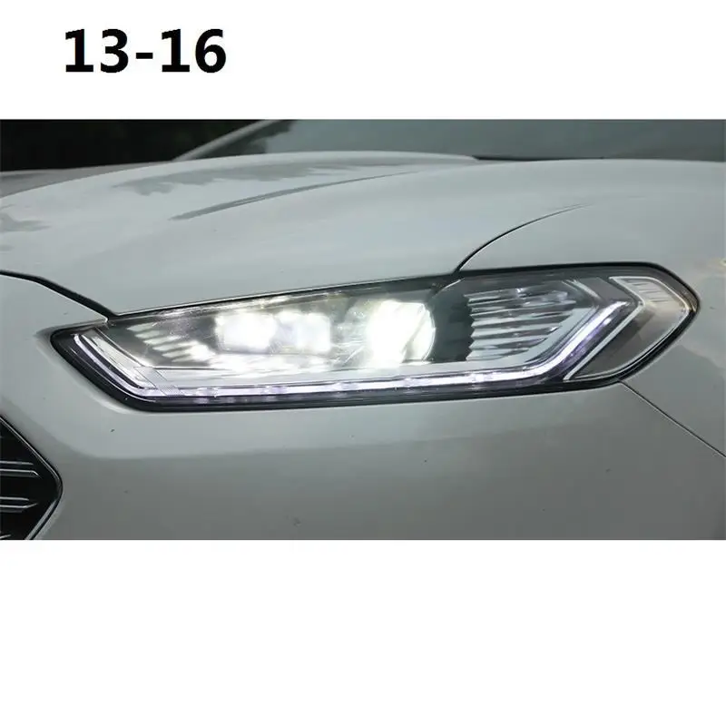 Внешний стиль Luces Para Авто Лампа Cob Led Drl дневные ходовые фары автомобильные огни в сборе 17 18 для Ford Mondeo