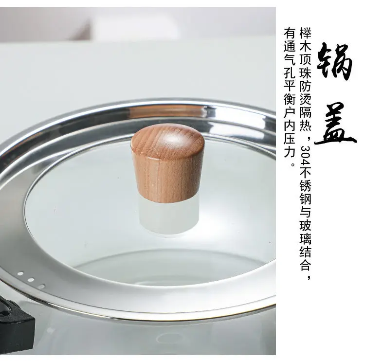 Borosilicate Glass Casserole Cooking Pot With Wooden Handle Pyrex Glass Fireproof 2.5Liter 25 Borosilicate Glass Casserole Cooking Pot With Wooden Handle Pyrex Glass Fireproof 2.5Liter