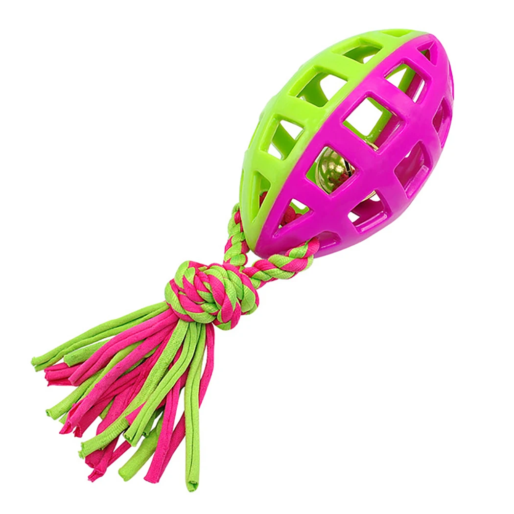 Игрушки для собак, канат, колокольчик, хлопок, жевательная игрушка для собак, мяч, игрушки для больших, маленькая собака на открытом воздухе, Обучающие зубы, чистые интерактивные питомцы, игрушки