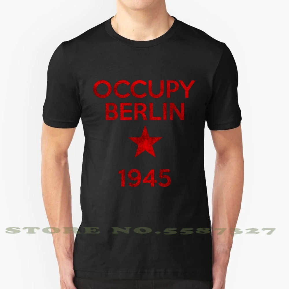 Fjord vision Berigelse Occupy Berlin 1945 Fashion Vintage Tshirt T Shirts World War 2 Hitler  Stalin Russian German Berlin Invasion Ww2