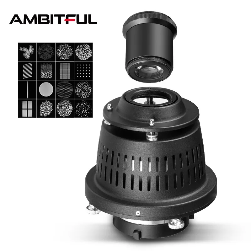 Фотооптический конденсатор для фотосъемки AL-16 PRO Bowens фокусирующий конический