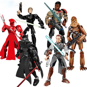 

2020 Star War Action Figures Building Blocks Vader Master Clone Commander Kit Model Bricks Toy For Children Collection For Adult