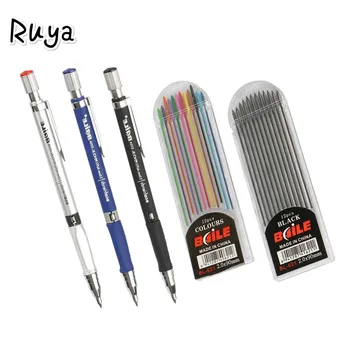 

Point Automatic Pencil Drawing Design Painting Mechanical Pencil Black/Colorful Refills School Office Stationery lapices kawaii