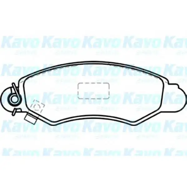 Колодки дисковые передние\ Suzuki Swift 1.0-1.6/1.9TD 89-01 MK