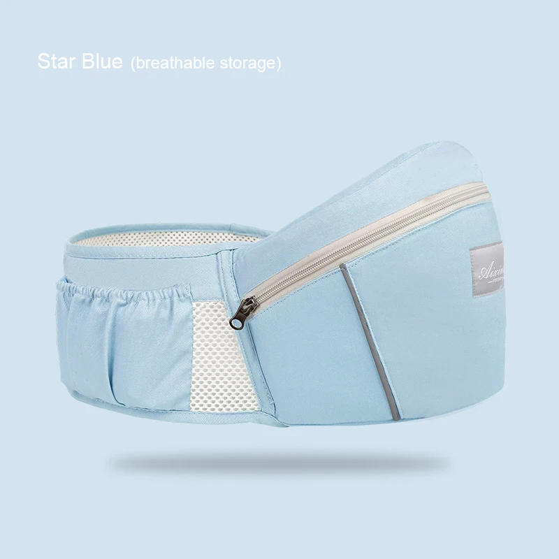 Star Blue A Переноска для младенцев, мягкий Регулируемый Многофункциональный ремень кенгуру, безопасный слинг для новорожденных, рюкзак для младенцев, аксессуары для малышей - Цвет: Star Blue A