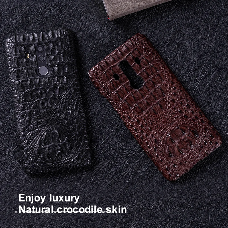 

Crocodile Skin Cover For HUAWEI Mate10pro Half-Wrapped Mobile Phone Shell For HUAWEI Mate10pro Protect Mobile Phone Case