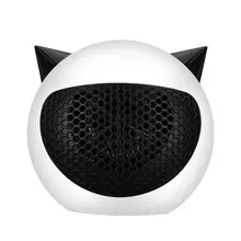 Aquecedor criativo pequeno diabo aquecedor de velocidade quente mini aquecedor casa desktop pequeno portátil aquecedor elétrico