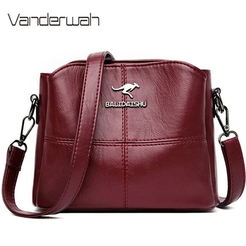 

Simple Thread Small Bucket Bag Pu Leather Shoulder Bag for Women 2020 Brand Luxury Designer Handbags Casual Female Crossbody Bag