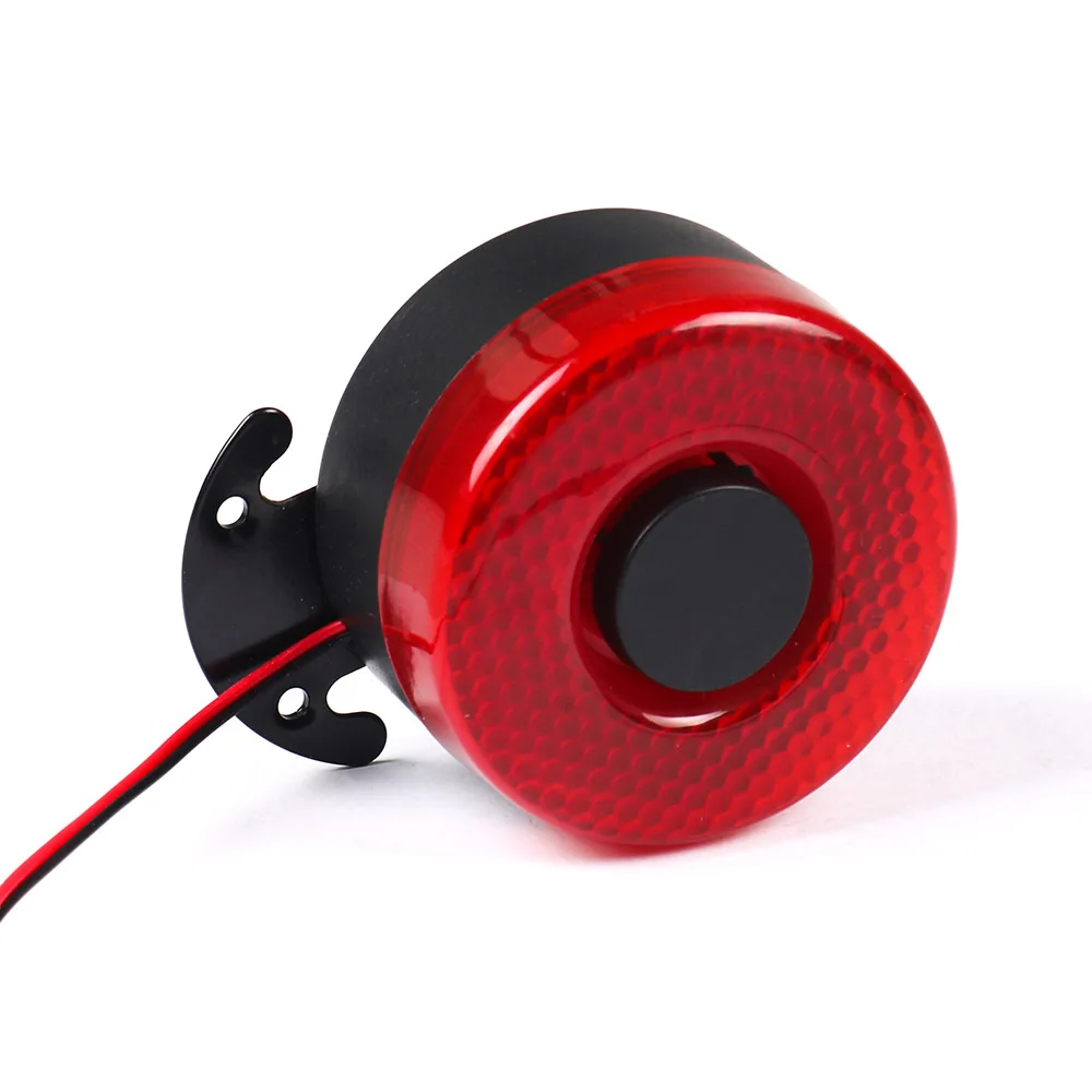 Car Siren Horn DC 12V-24V 105dB Auto Warning Signal Backup Alarms With LED Beep Reverse Air Horn BX102098