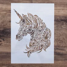А4 А3 А2 мандалы трафареты для настенной живописи DIY скрапбукинга