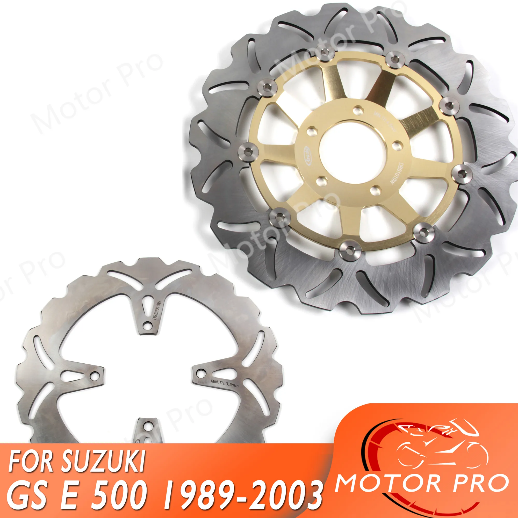 Комплект ротора переднего и заднего тормозного диска GS500E GS500 500E 500 1989 1990 2003 1991 1992