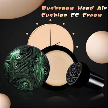 

Air Cushion BB Cream Waterproof Brighten Moisturizing Concealer Foundation Mushroom Sponge @ME88