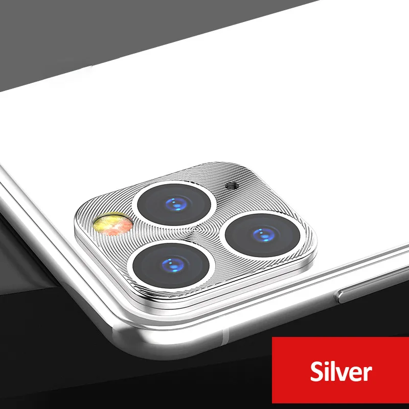 Защитное кольцо для объектива камеры iPhone 11 Pro роскошное алюминиевое защитное
