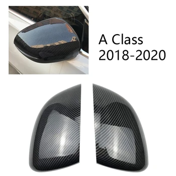 

Carbon Fiber Rear View Mirror Cover Side Mirror Trim for Mercedes Benz a Class W177 2018 A180 A200