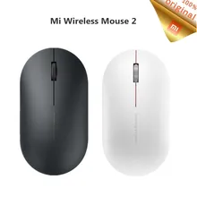 Оригинальная Xiaomi mi беспроводная мышь 2 Mute 1000 dpi 2,4 GHz WiFi link оптическая мышь портативный ноутбук офисная мышь Ga mi ng