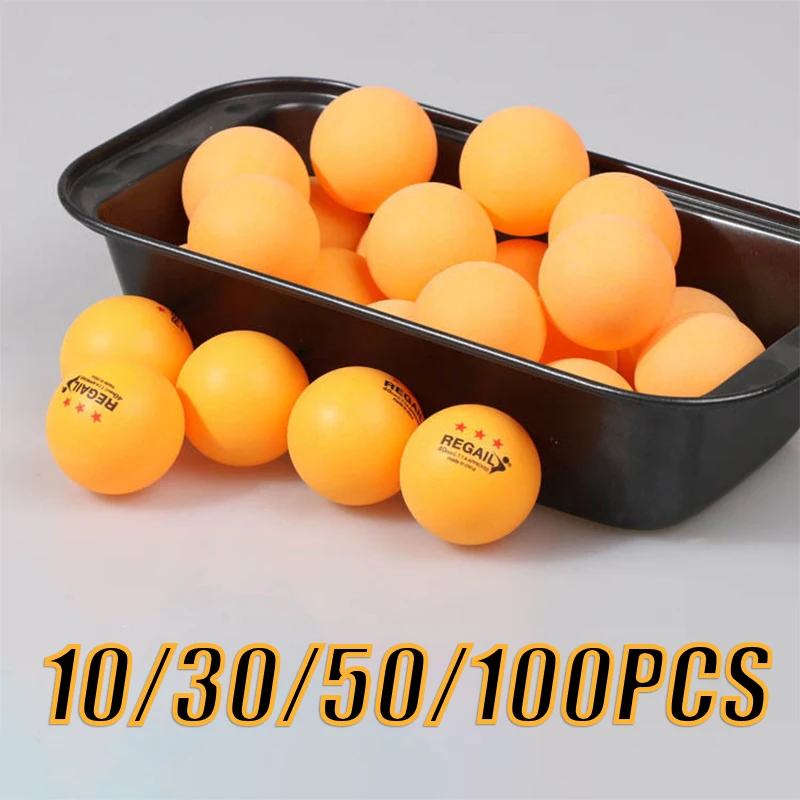 10/30/50/100PCS ABS New Material PingPang Ball 40+High Elastic Table Tennis Threestar