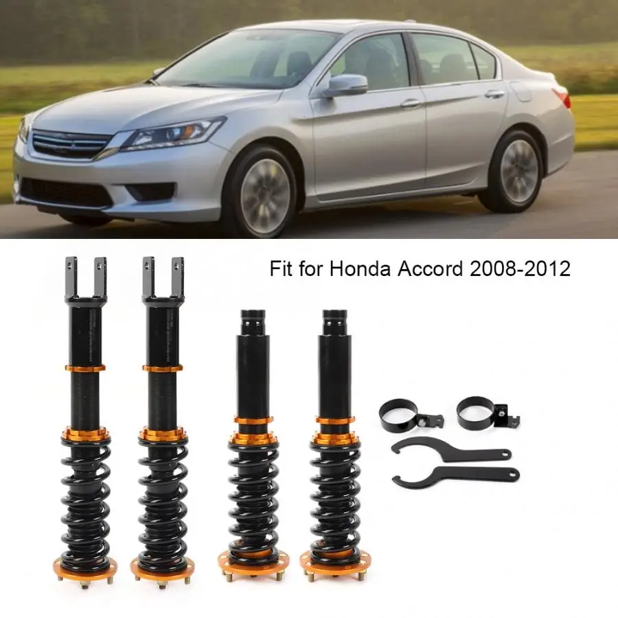 

Shock Absorber Struts Car Metal Coilover Suspension Lowering Damper Accessory Kit Fit for Honda Accord 2008-2012 Auto Shock
