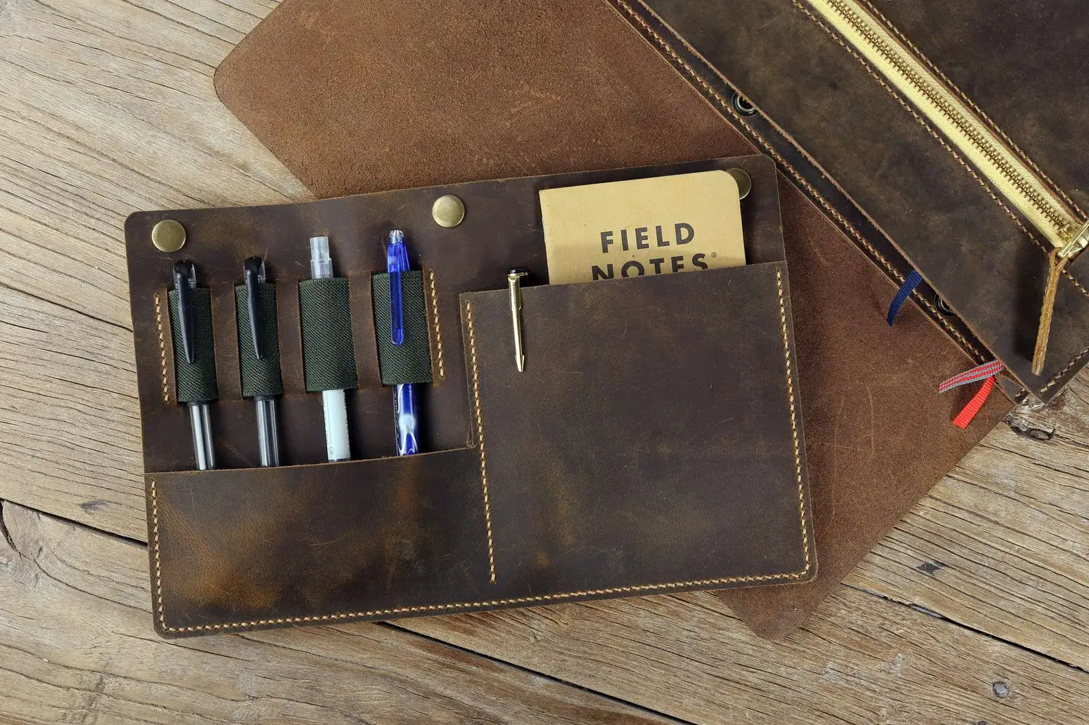 Slim Leather Crossbody Bag