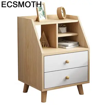 

Cassettiera Legno Chevet Meuble Mesita Noche Komidin Side Cabinet Mueble De Dormitorio Quarto Bedroom Furniture Bedside Table