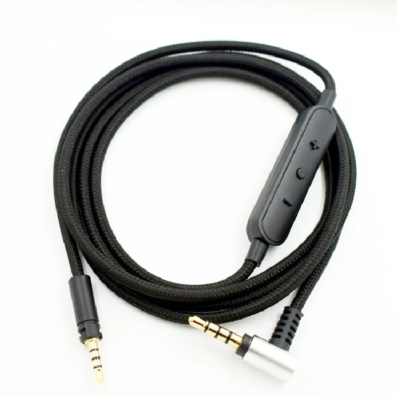 Upgrade Replacement Stereo Audio Cable Extension Music Cord For Sennheiser Momentum 2 0 HD1 Over On Ear Headphones 1 2meters