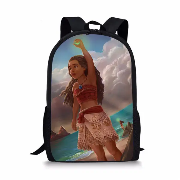 HaoYun модный детский рюкзак Vaiana Moana, школьные сумки принцессы для студентов,, дизайнерская сумка для книг Mochila, Женская дорожная сумка - Цвет: CDWX2754C
