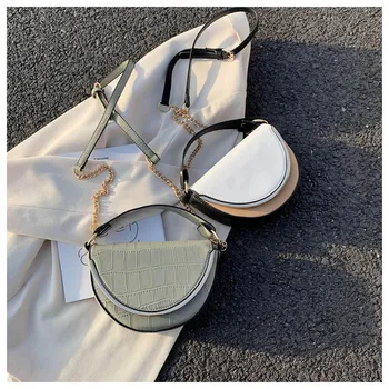 

Mini PU Leather Chain Crossbody Bags For Women 2020 Shoulder Messenger Bag Handbags Travel Hand Bag Sac A Main Femme