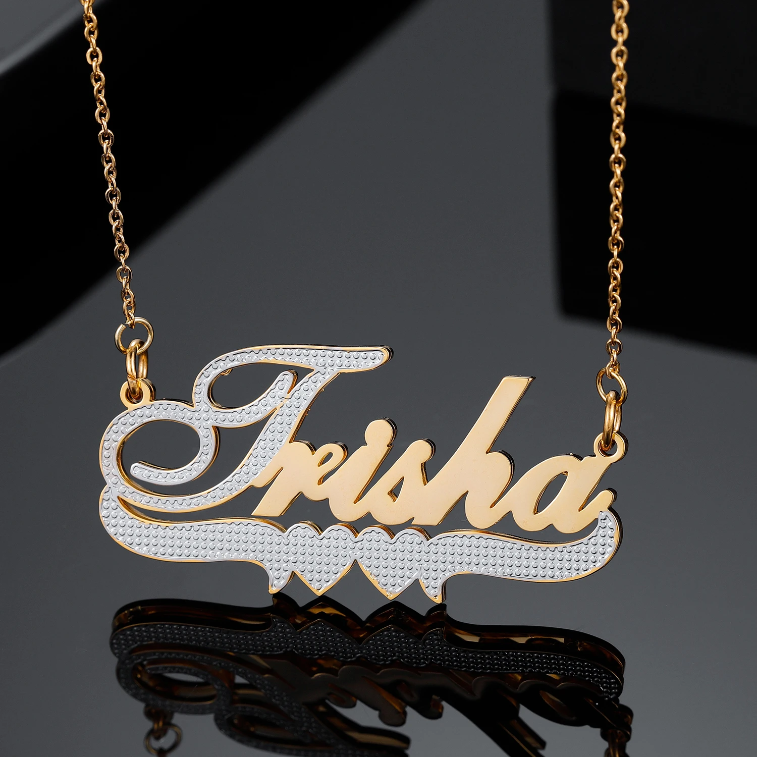 Customized Stainless Steel Gold Plated 