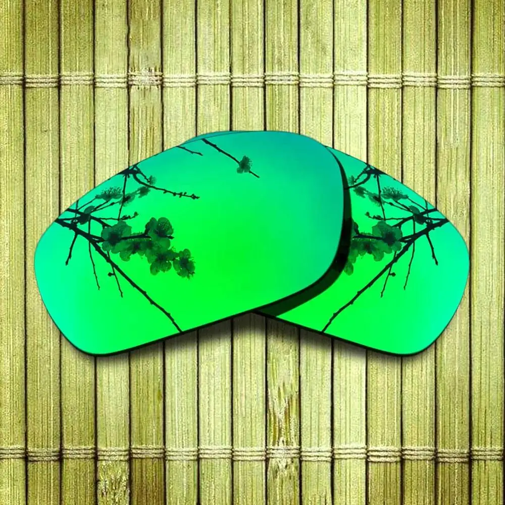 Green Поляризованных Сменные линзы для-высококачественные солнцезащитные очки Oakley-солнцезащитные очки с челюстью рамка True Цвет зеркальное покрытие-варианты - Цвет линз: Green