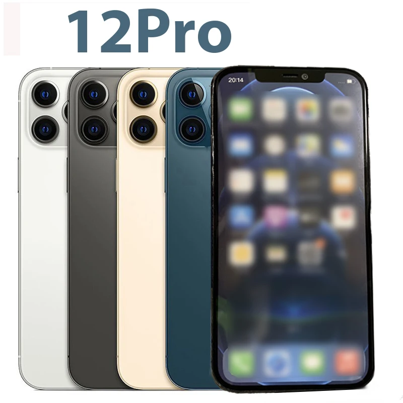 1:1 Non-working Dummy fake phone for iPhone 12 Pro showpiece Colorful Screen Super realistic models pranks toys |