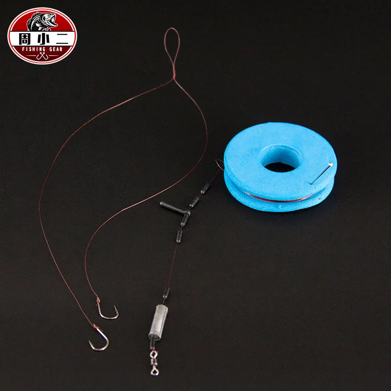 

Taiwan Fishing Line Group Athletic Raw Silk Import Fishing Line Set Mainline Group Double Hook Convenient Line Group Angling Fis