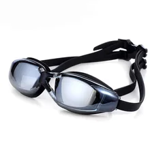 Прямые продажи от производителя, водонепроницаемые противотуманные очки высокой четкости для мужчин и женщин, большая коробка, гальваническое покрытие, близорукость, плавание, Gla