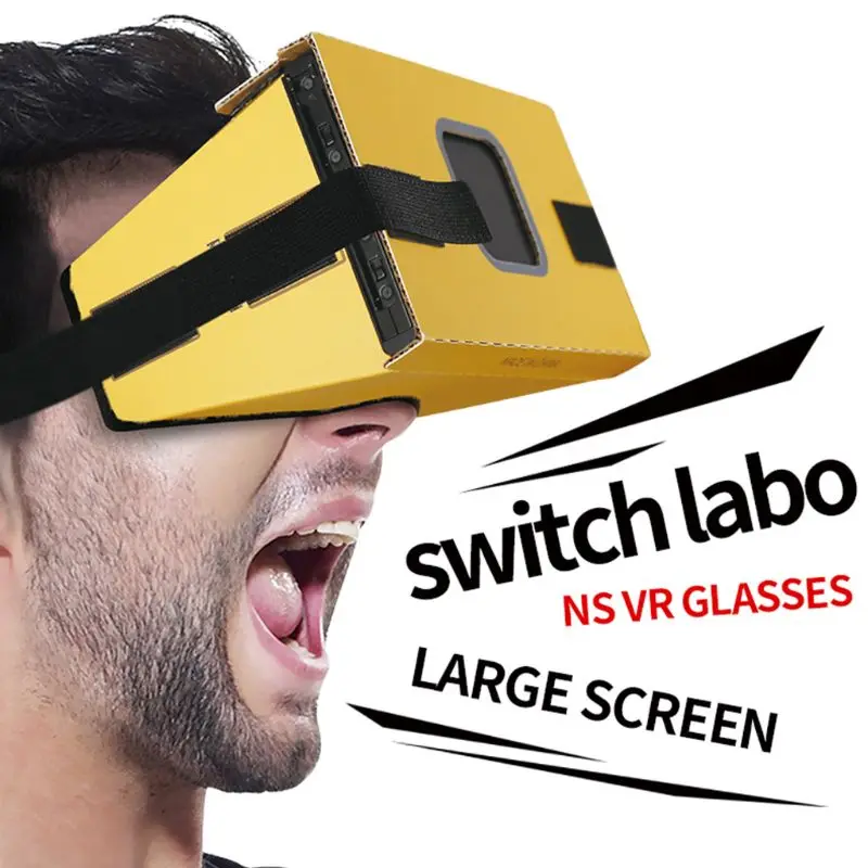 Складной картон The Legend Zeldas willerness Odyssey DIY картонная коробка для пульта переключения NS Labo VR аксессуары