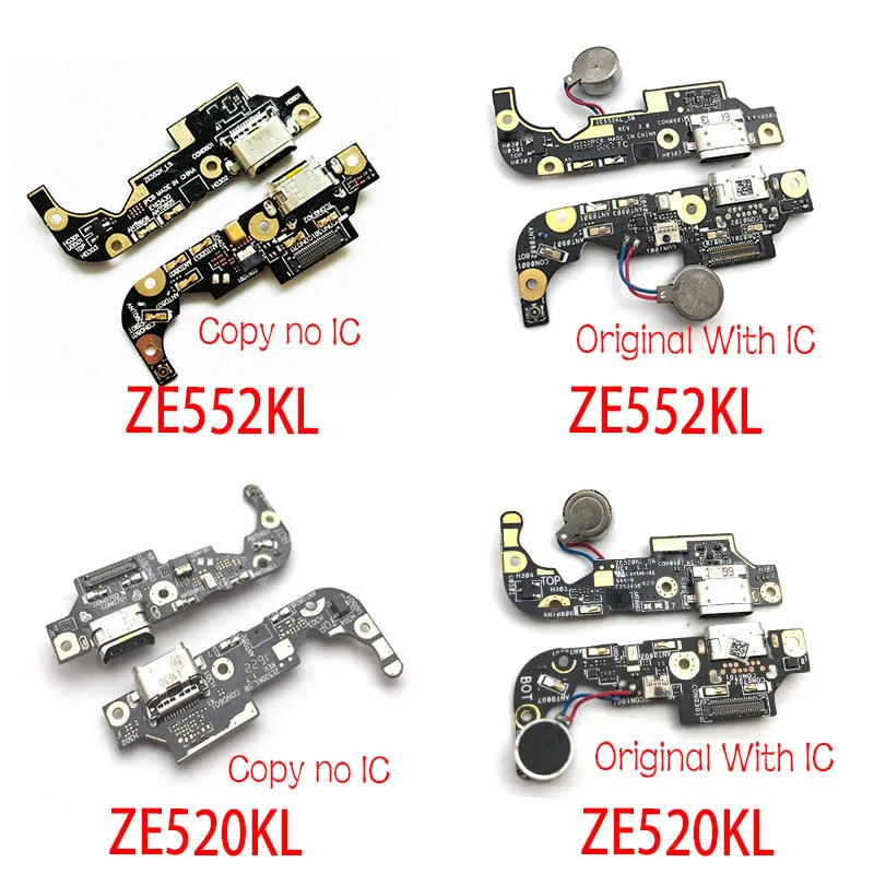 Для Asus Zenfone 3 ZE520KL ZE552KL USB порт зарядное устройство док-станция разъем зарядная плата гибкий кабель микрофона микрофонная плата
