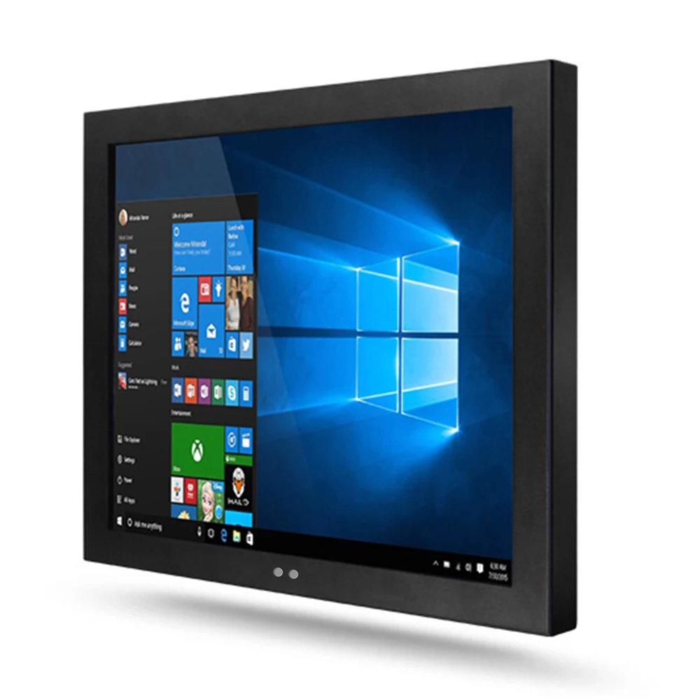 10 12 14 15 17 6 18 5 19 21 Дюймов промышленный монитор компьютера ПК win7 Системы не