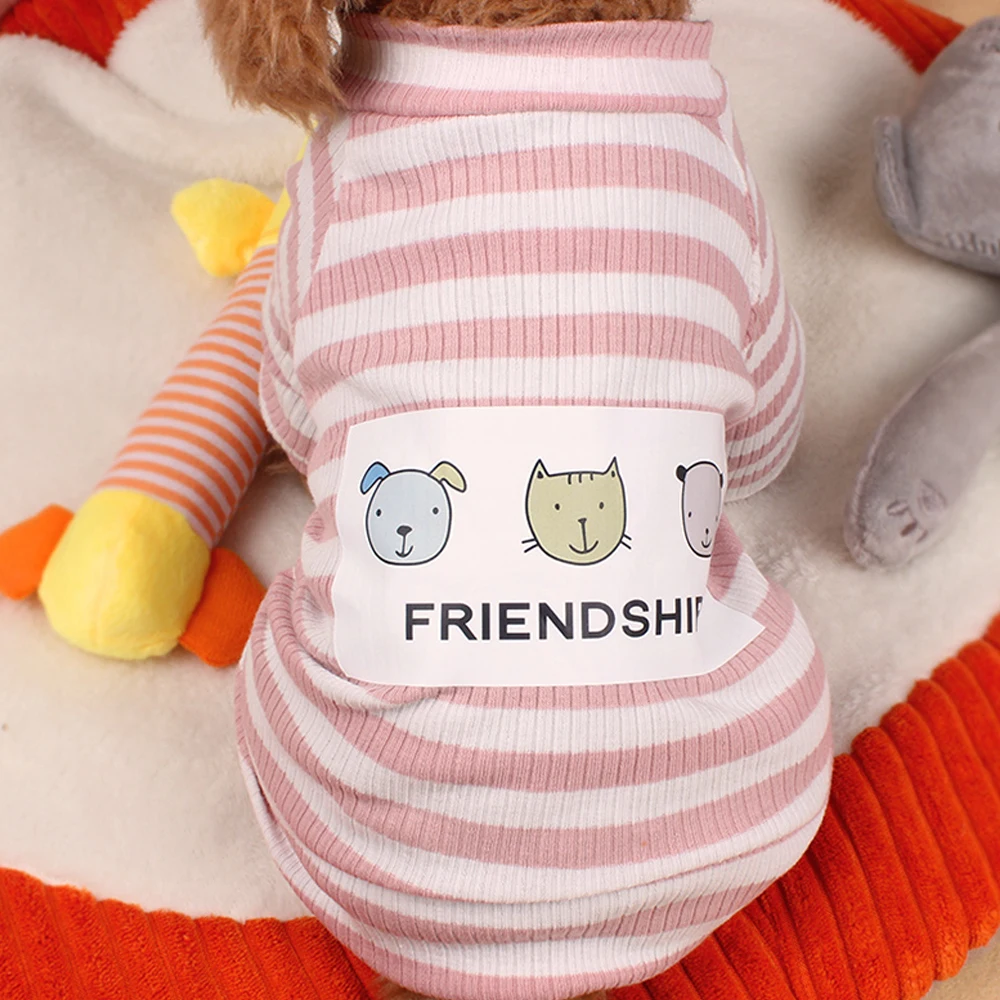 Маленький Средний костюм для собаки одежда Пижама Одежда для собак товары собачья Пижама комбинезон одежда для собак Пижама - Цвет: Pink Thin