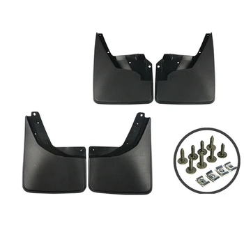 

4 Pcs Car Splash Guards Mud Flaps Mudguards Fenders RH & LH for Hummer H3 2006-2010
