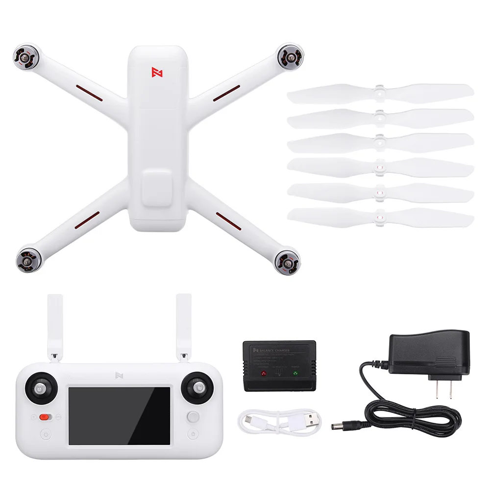 Дрон FIMI A3 с камерой 5 8G GPS 1 км FPV 25 минут 2 осевой подвес 1080P камера RC Quadcopter комплект