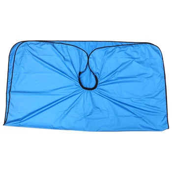 

Blue Hairdressing Cape Professional Hair Cut Shawl Waterproof Beauty Salon Cloak Haircut Apron for Adult Clients